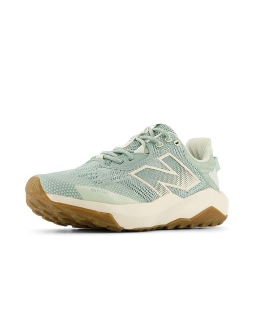 New Balance White Dynasoft Nitrel V6 Trail Running Shoe