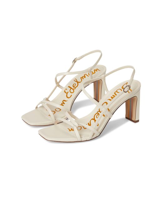 Sam Edelman Metallic Emmie Sandals, Leather/Rubber