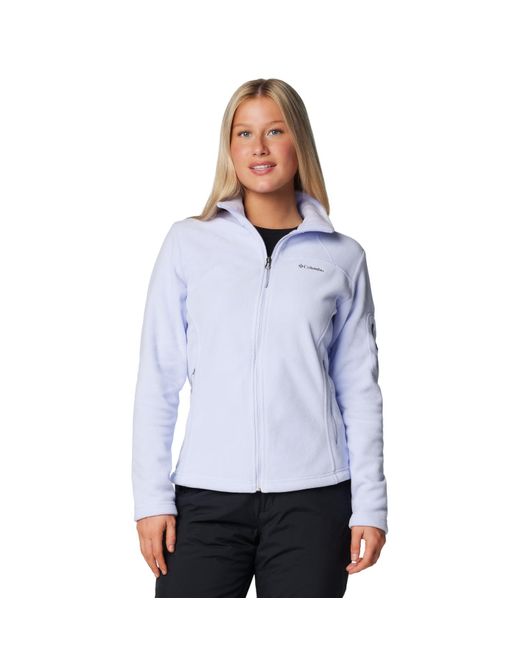 Columbia White Fast Trek Ii Jacket