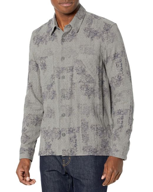 John Varvatos Gray Cole Shirt for men