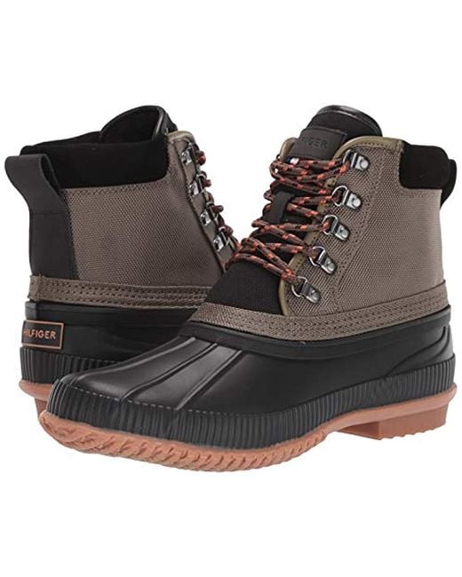 tommy hilfiger men's rain boots