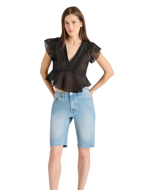 Steve Madden Black Apparel Leyla Top