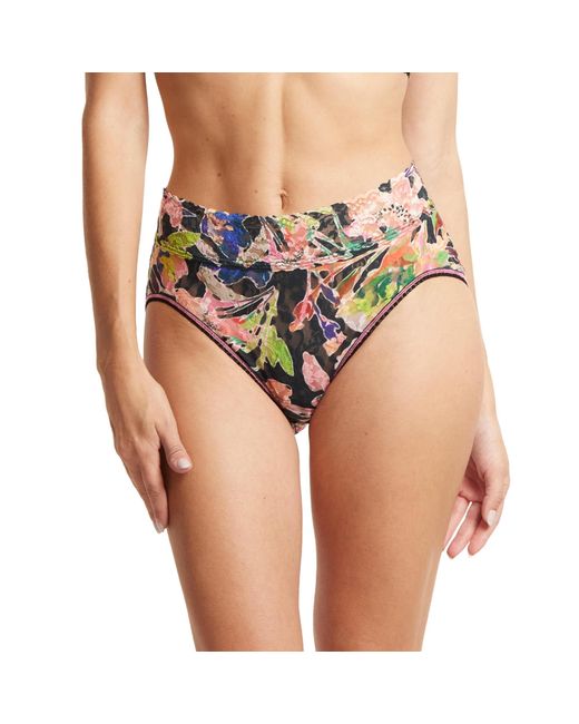 Hanky Panky Multicolor Signature Lace Printed French Brief
