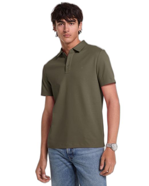 Short Sleeve Michael Kors Polo Mens Green Buy Michael Kors Green