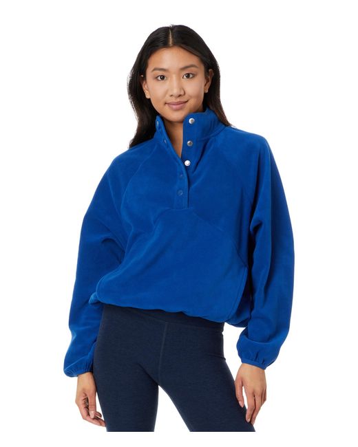 Beyond Yoga S Tranquility Pullover Marine Blue X-small