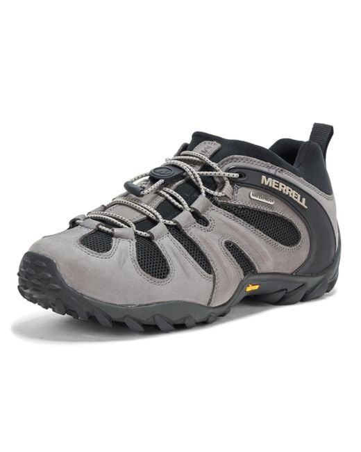 Merrell Black Cham 8 Stretch Wp Hiking Shoe for men