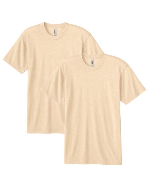 American Apparel Natural Tri-blend Track T-shirt