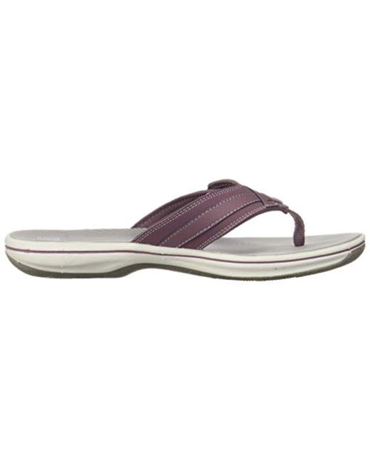 clarks breeze sea purple