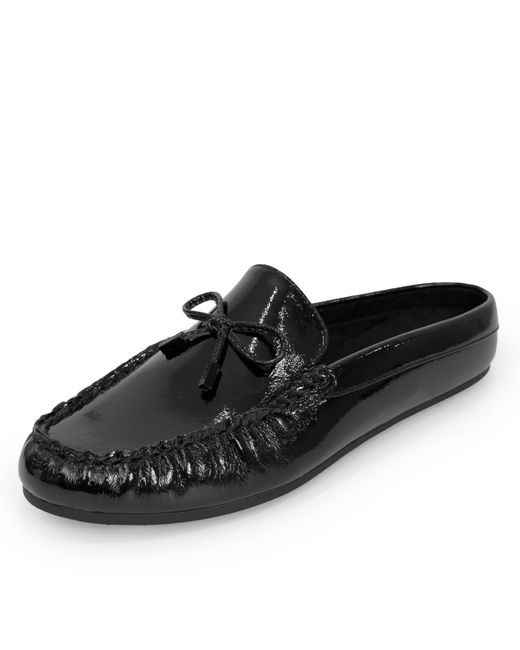 Aerosoles Women's East Coast Mule - Genuine Leather Slip-On With Perforated Detail