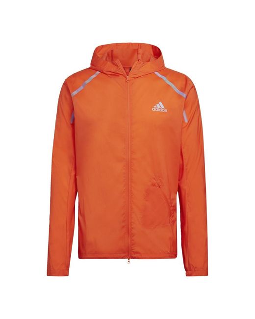 Adidas Orange Marathon Jacket for men