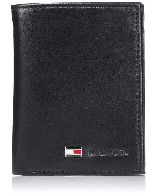tommy hilfiger three fold wallet