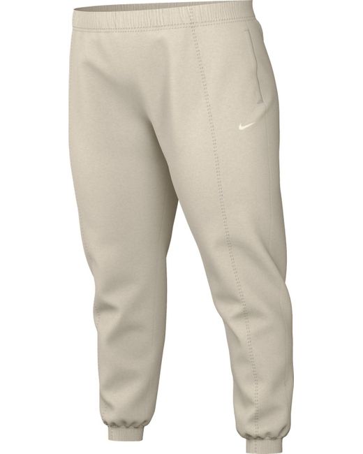 Damen Sportswear Chll Ft HR Swtpnt Pantalón Nike de color Natural
