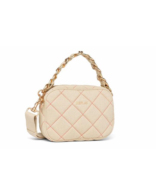 Borsa da donna in cotone di Replay in Black