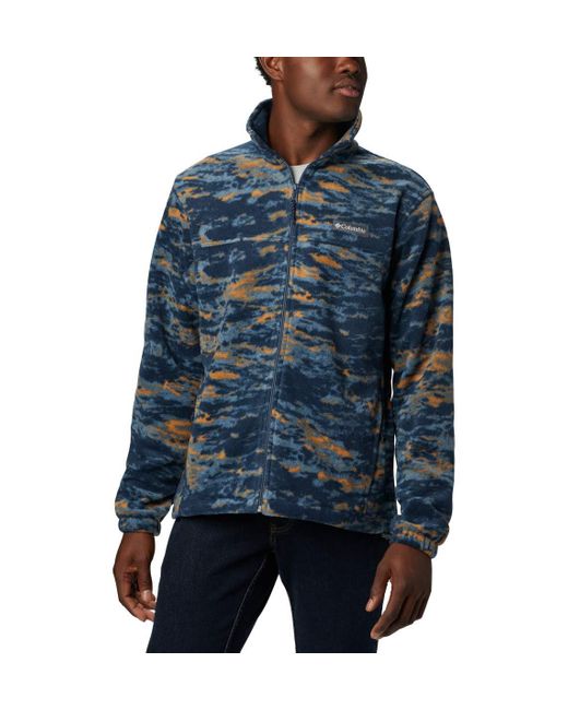 columbia steens mountain print jacket