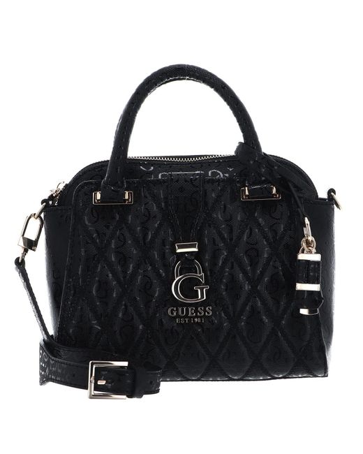 Guess Adi Small Satchel Black