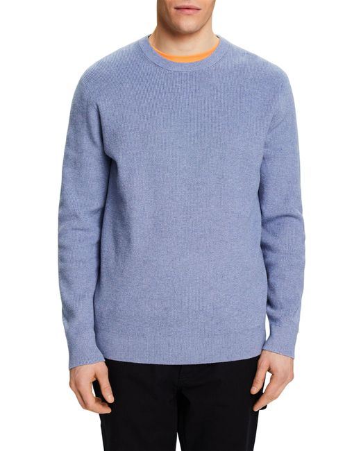 103EE2I323 Suéter pulóver Esprit de hombre de color Blue