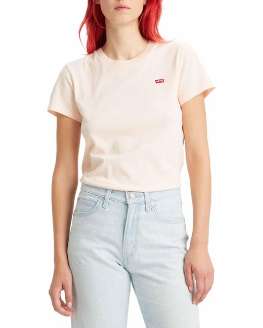 Levi's Perfect Tee T-shirt in het White