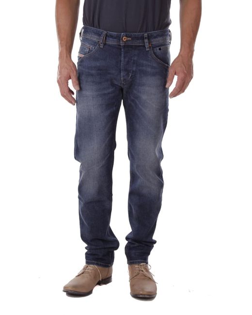 DIESEL Belther RC79I Jeans Hose Regular Slim Straight in Blue für Herren