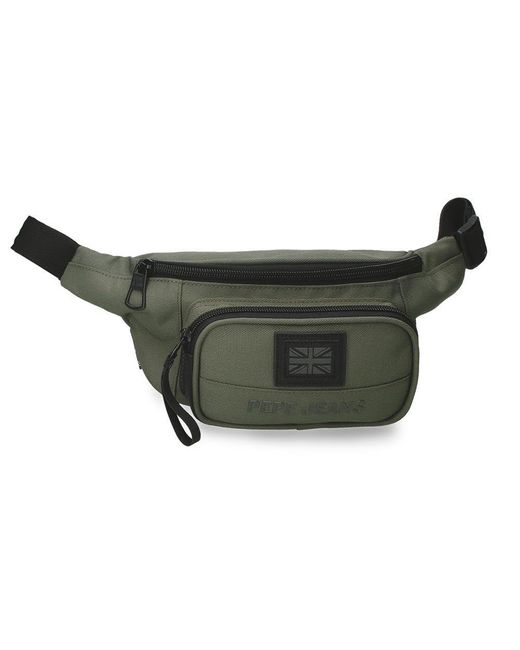 Matlock Riñonera Verde 30x13x5 cms Piel Sintética y Poliéster by Joumma Bags Pepe Jeans de hombre de color Green