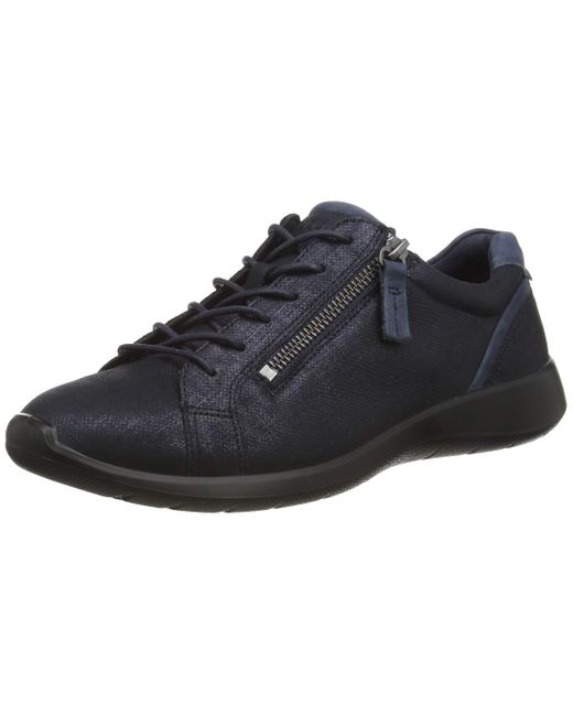 ecco side zip sneaker