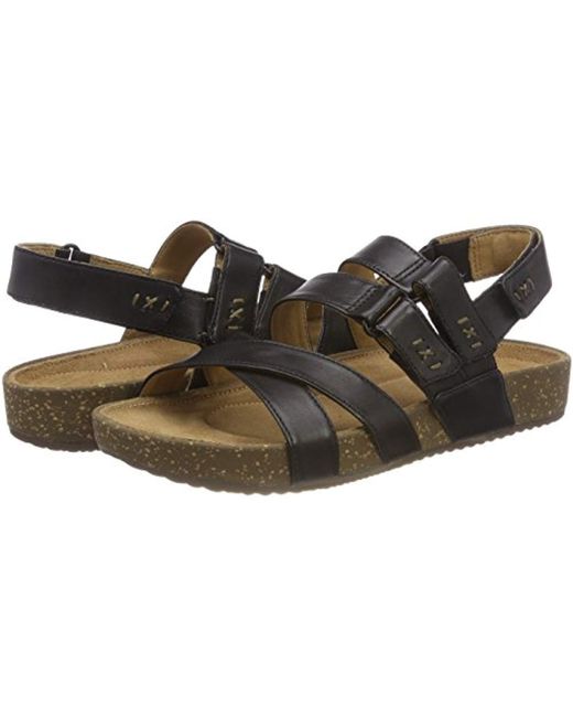 clarks black gladiator sandals