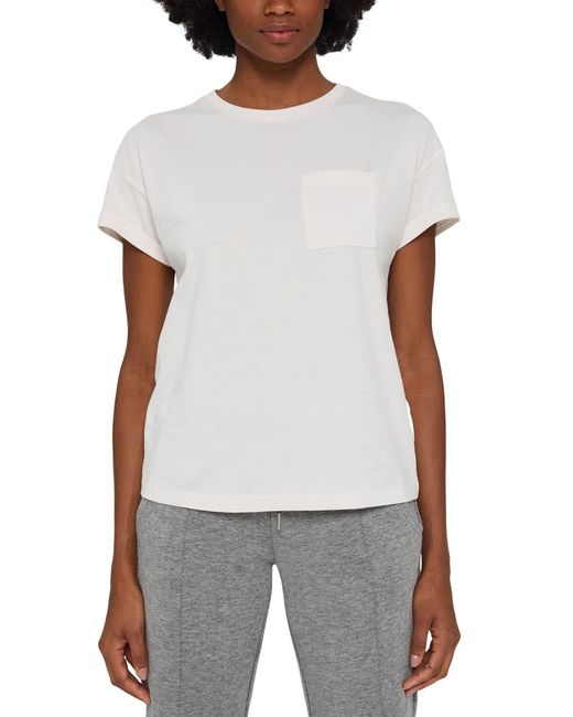 Esprit White Coo Tshirt S-sleeve Yoga Shirt