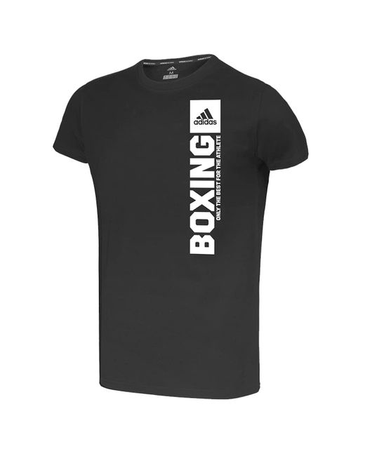 Community Vertical T-Shirt Boxing Adidas de color Black