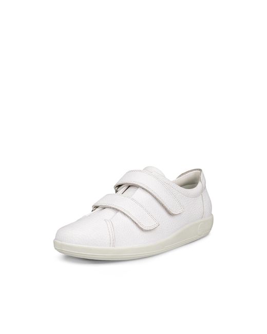 Ecco White Soft 2.0 Quick Fastener