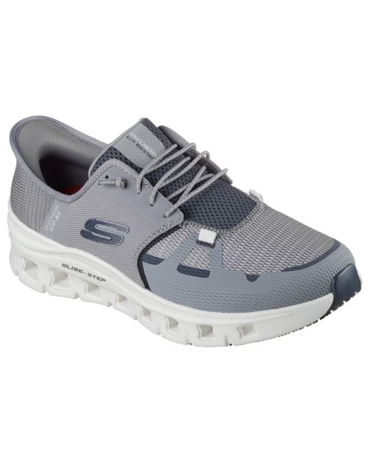 Skechers Gray Resistant Glide-step Pro Slip-ins Work Sneakers for men