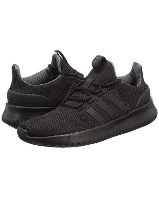 black adidas training shoes