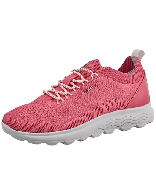 Geox D Spherica Sneakers in het Rood | Lyst NL