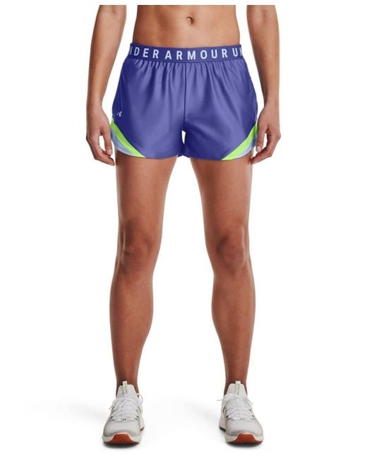Under Armour Blue Hybrid Shorts 1360940 Play Up 3 Trico Nov Workout Shorts