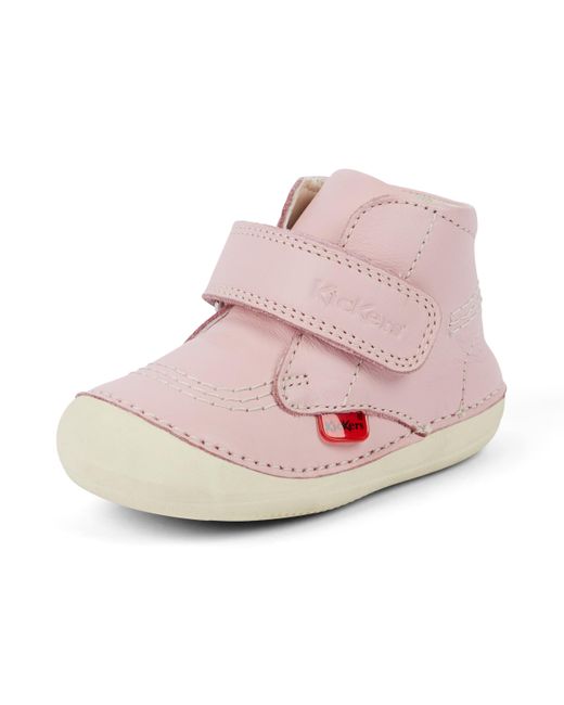 Softer Hi Boots | Soft Sole | Easy Fasten | Comfortable | Cushioned di Kickers in Pink