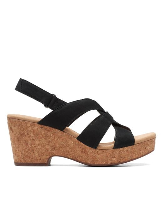 Giselle Beach di Clarks in Black