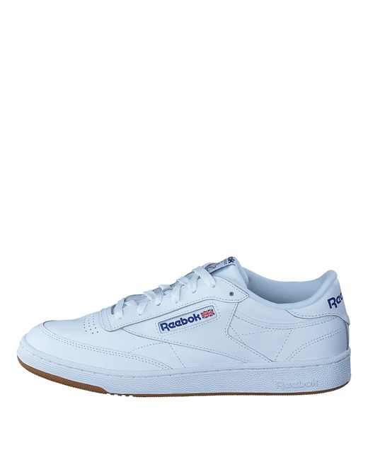 Reebok Club C 85 Sneaker Sneaker,intens Wit Koninklijke Gom,45.5 Eu in het Blue
