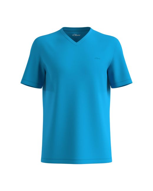 S.oliver T-Shirt in Blue für Herren