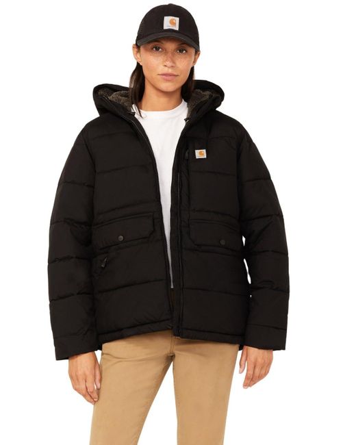 Carhartt Black Relaxed Fit Midweight Utility Jacket