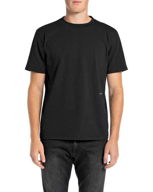 Replay M6937 T-Shirt in Black für Herren