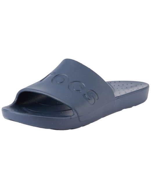 CROCSTM Blue Slide Sandal