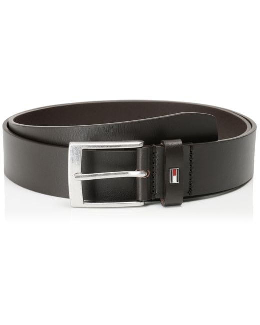 Set de Regalo Hombre Adan Cinturón Tommy Hilfiger de hombre de color Black