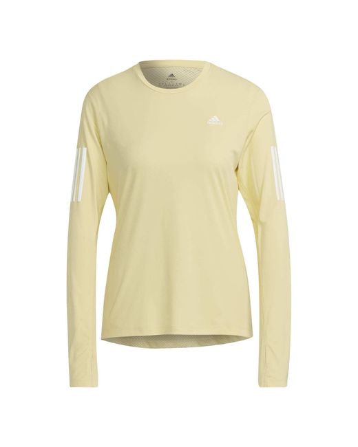 Adidas Yellow Otr Ls Tee Long Sleeve T-shirt