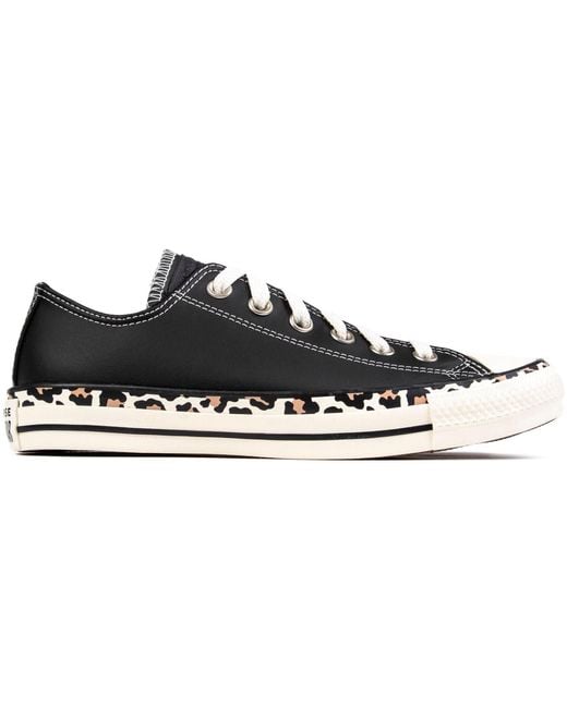 Converse S Chuck Taylor All Star Edged Archive Hi Top Trainers Black 4 Uk