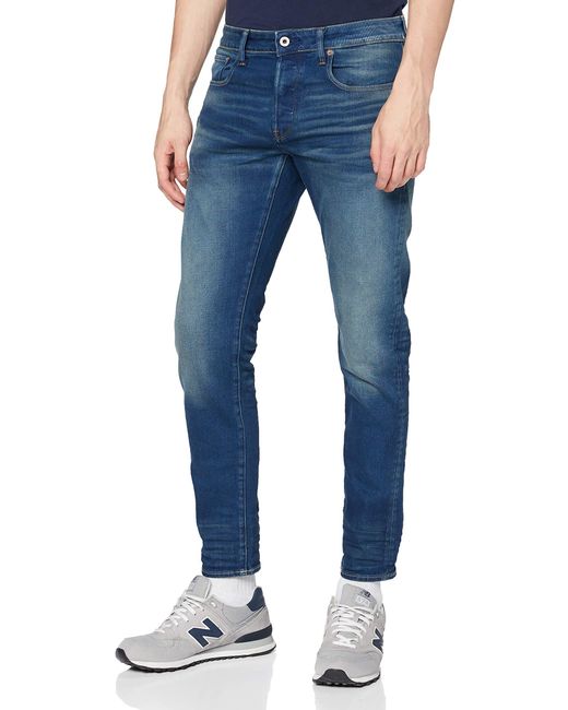 G-Star RAW 3301 Slim Fit Jeans in Blue for Men | Lyst