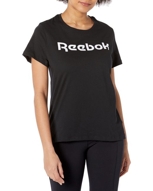 Reebok Black Graphic Tee T-shirt