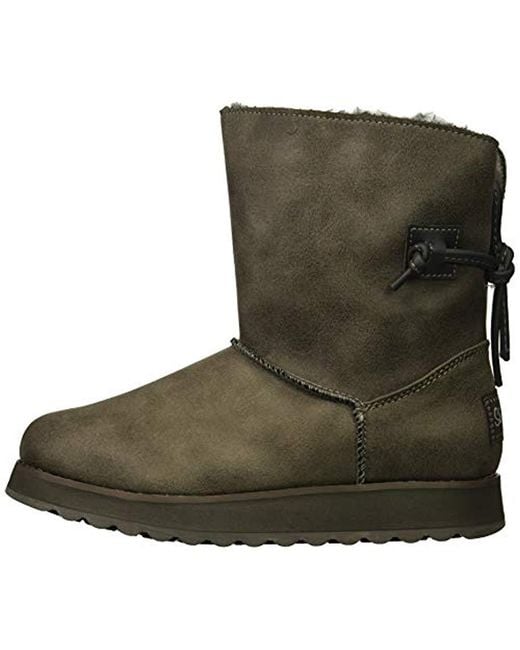 skechers boots gris