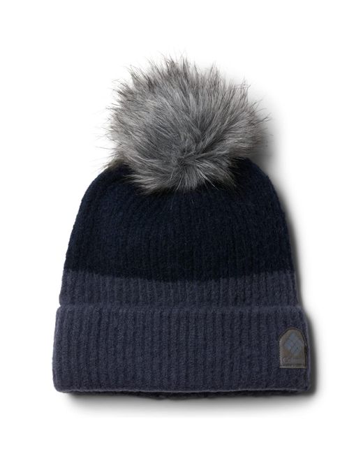 Berretto Invernale Blur Pom di Columbia in Blue