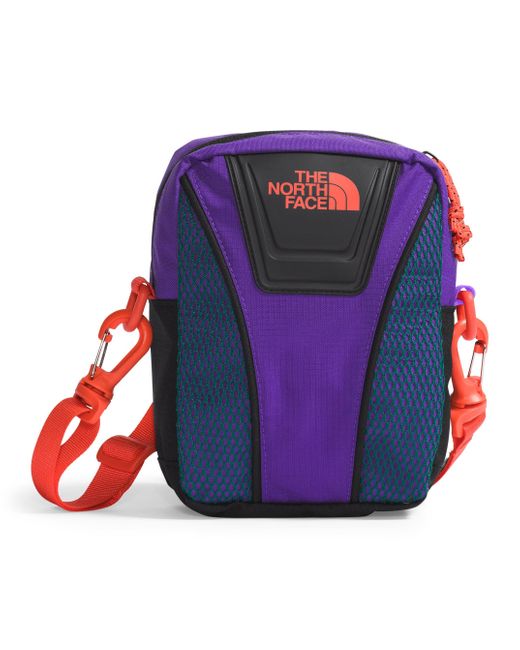 The North Face Blue Y2k Shoulder Handbag Tnf Purple/tnf Green/radiant Orange One Size