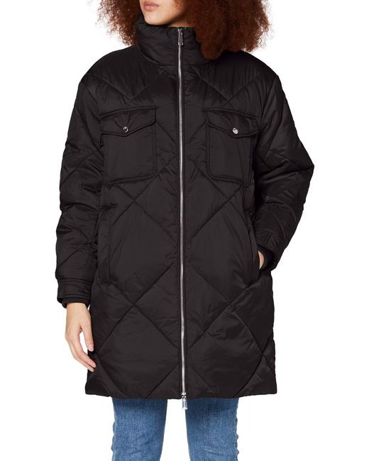 Tjw Diamond Quilted Coat Jacket 