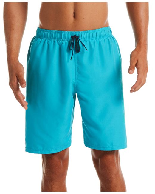Nike Swim Standard Logo Volley Short Swim Trunk in Blue for Men Lyst
