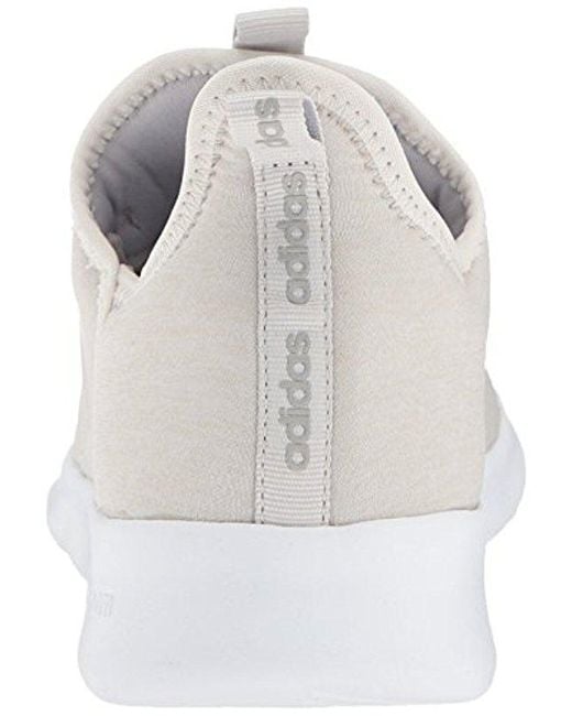 adidas Cloudfoam Pure Running Shoe in White | Lyst